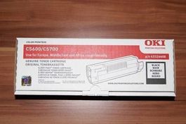 Original Oki C5600, Oki C5700 black Toner, 43324408