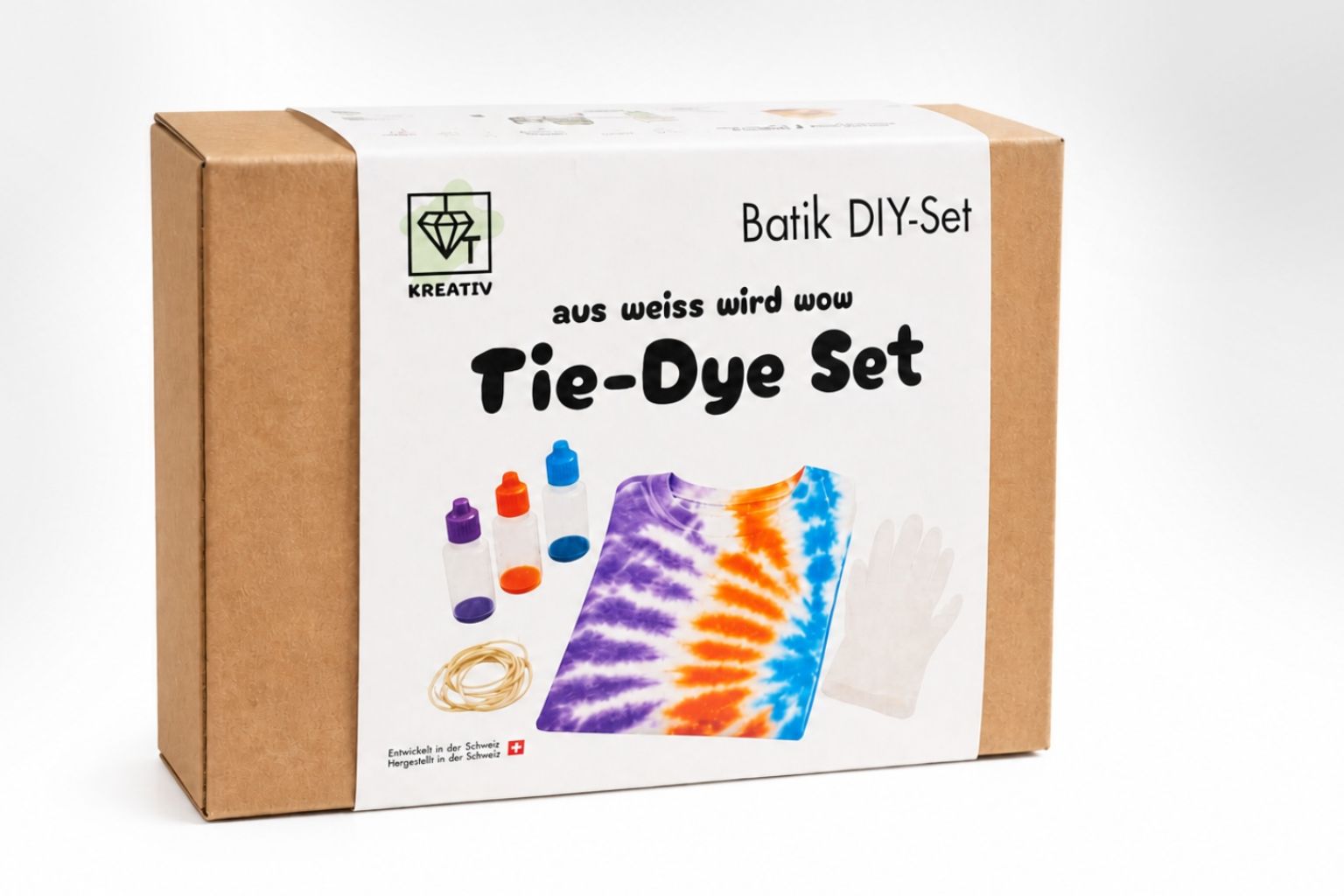 Bastelsets: Bastel-Set Tie-Dye Batik – Neu und originalverpackt aus Rothenburg von SunnyTii
