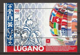 MW130 - Bloc Helvetia 2022 Lugano 1er jour