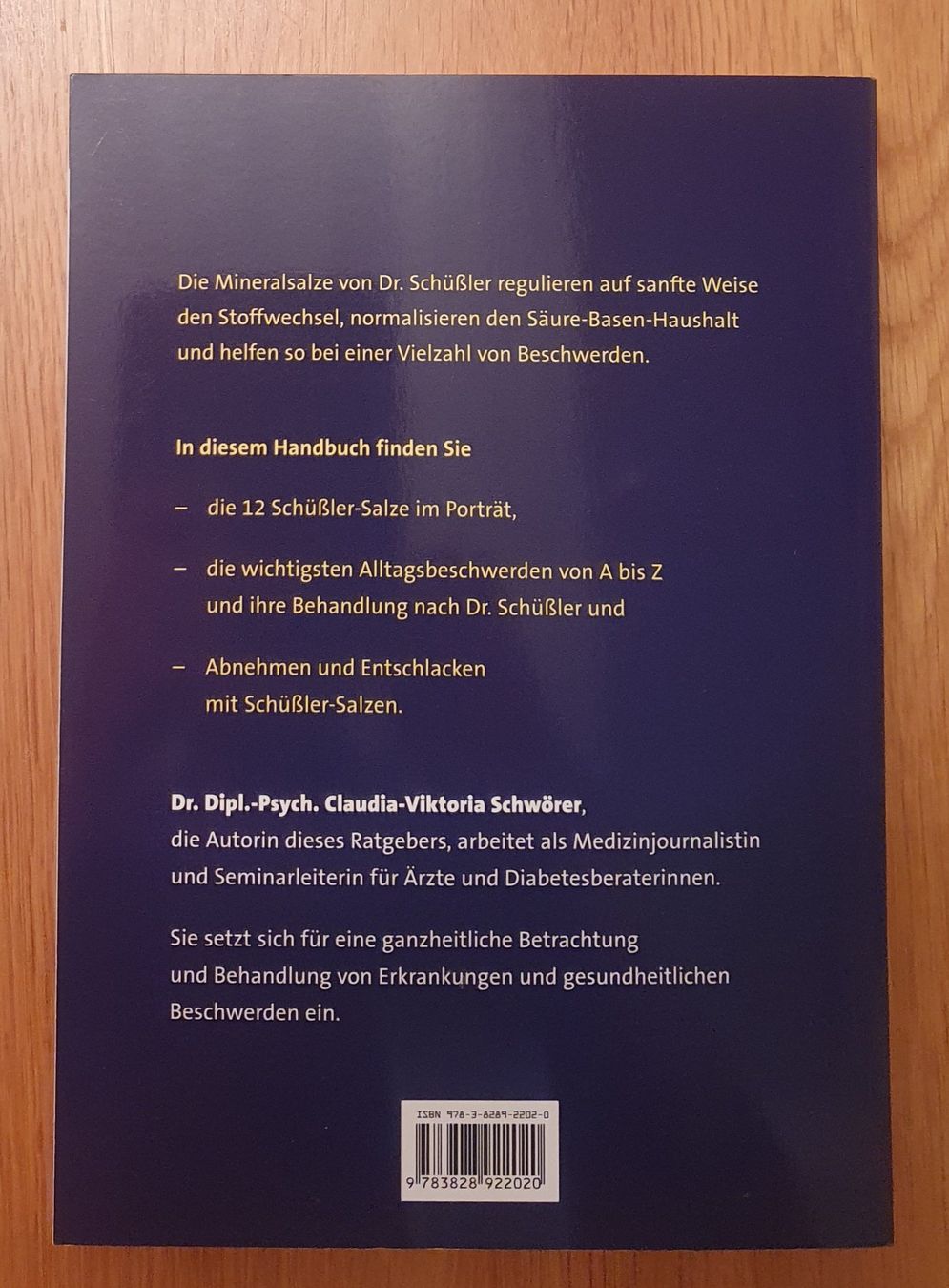 Libri: *** NEU*** Buch Selbstbehandlung mit Schüssler-Salzen – Nuovo (secondo la descrizione) da Möriken AG venduto da Xaendu 1
