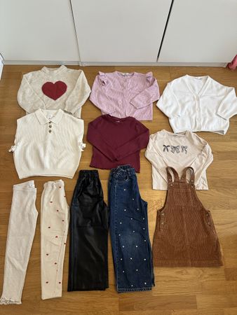 Mädchen Kleiderpaket Grösse 110/116
