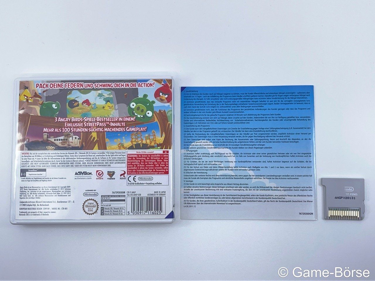 Nintendo Giochi: 3DS Angry Birds Trilogy – Usato da Stettfurt venduto da GameBoerse 1