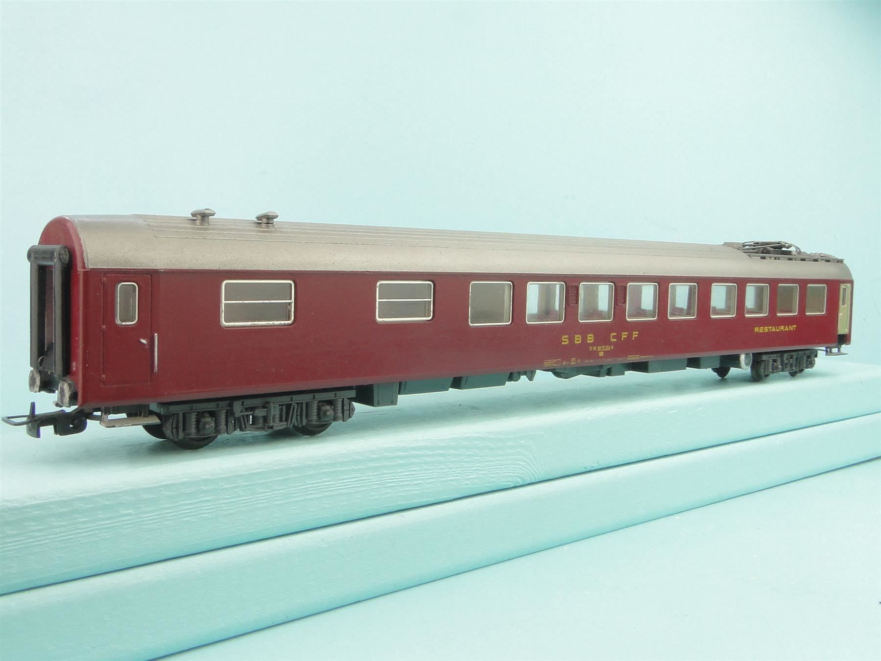 Liliput Modellini di ferrovie: Liliput SBB RIC Restaurant – Usato da Bülach venduto da cann11 6