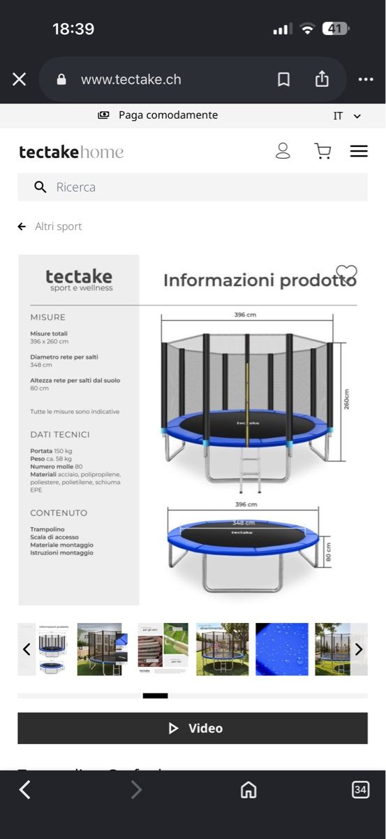 Trampolini: Trampolin – Usato da Belp venduto da rje_dg59