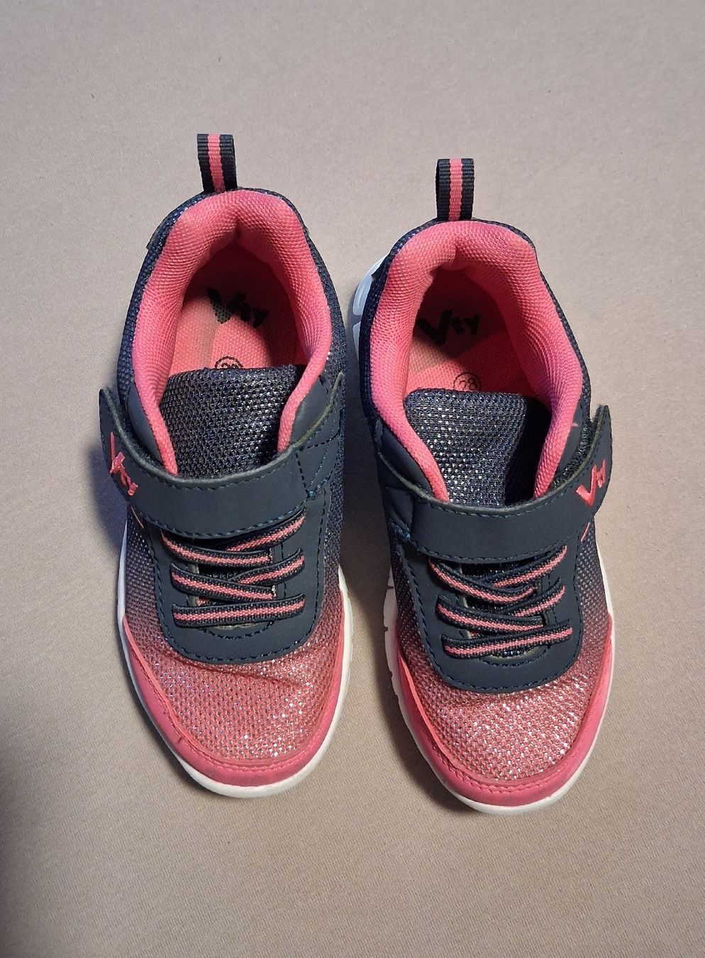 Dosenbach Scarpe per ragazzi: Turnschuhe Gr. 28 rosa/blau – Usato da Orvin venduto da Mi-Re-22 2