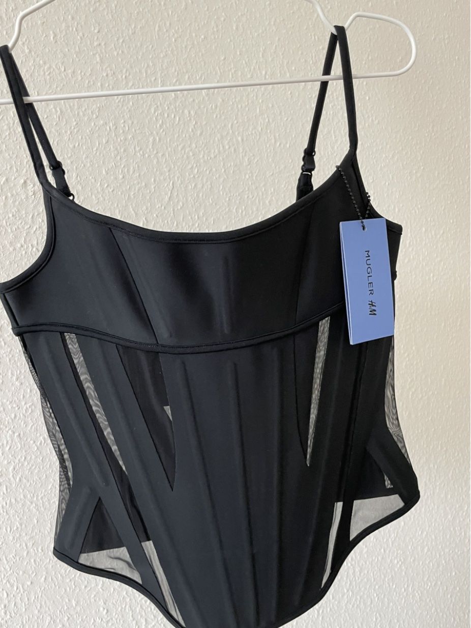 Mugler Top: Mugler H&M Korsett S – Nuovo (secondo la descrizione) da Zürich venduto da Privat4444