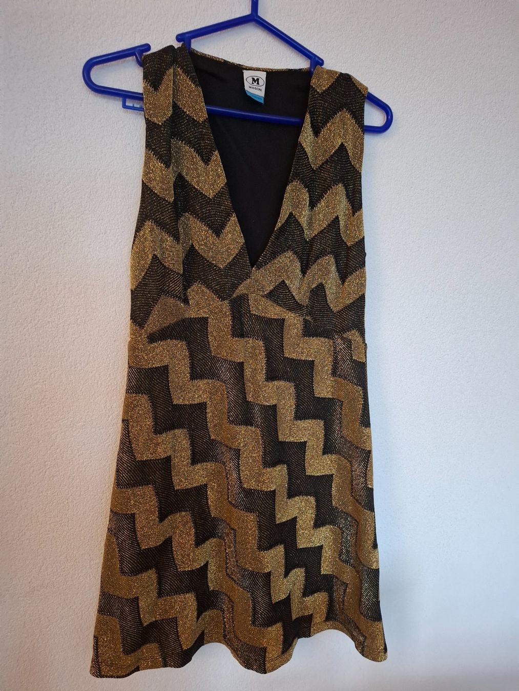 Missoni Vestiti: Robe Missoni taille S, dorée et noire – Usato da Echallens venduto da dianitas