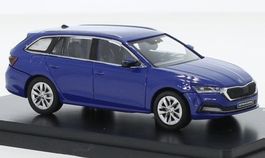 Skoda Octavia IV Combi seit 2020 blau       1:43 von Abrex