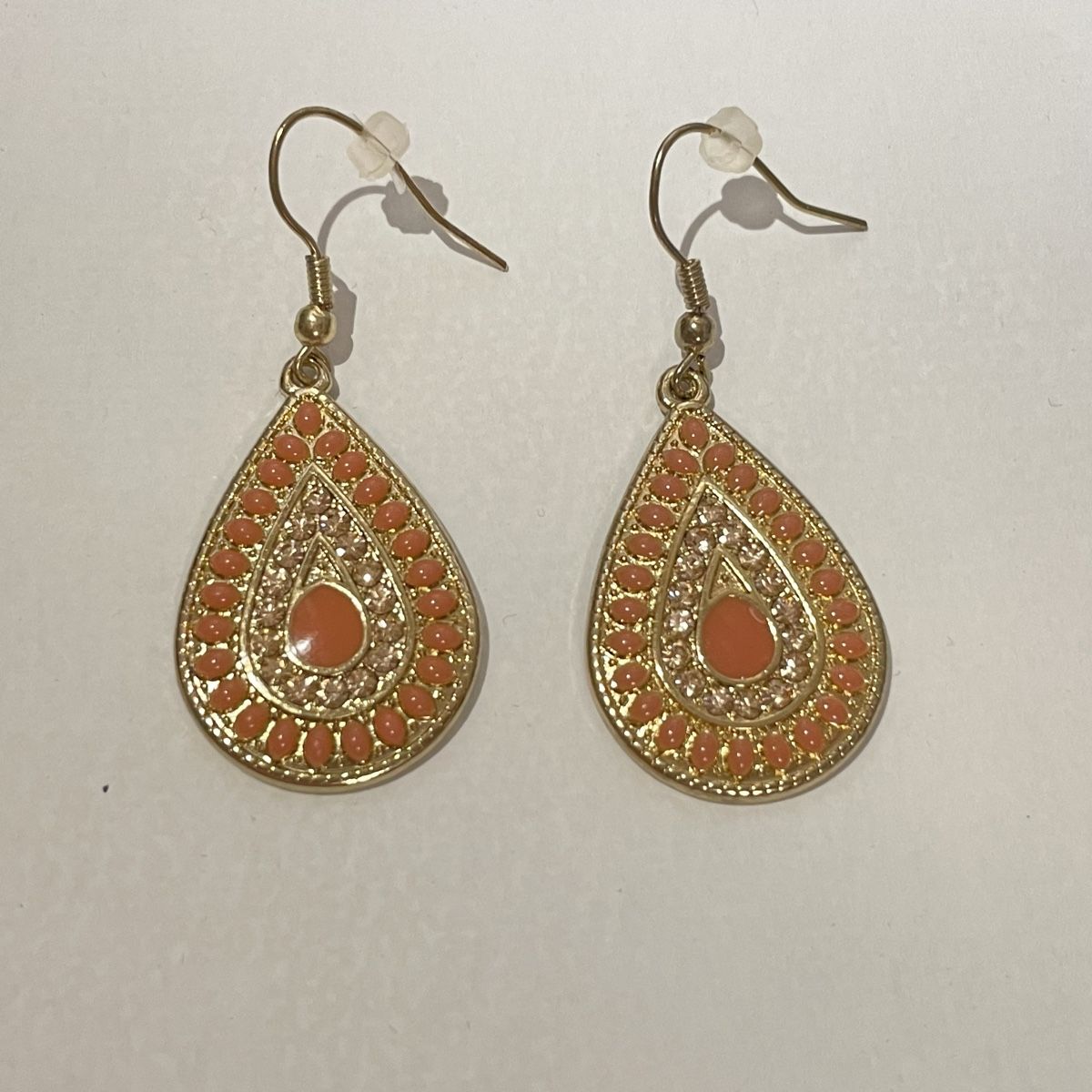 Orecchini pendenti & Orecchini a lobo: Ohrringe, Ohrhänger, Modeschmuck, orientalisch, rosa, gold – Nuovo (secondo la descrizione) da Bellach venduto da Lapislazuli_blues