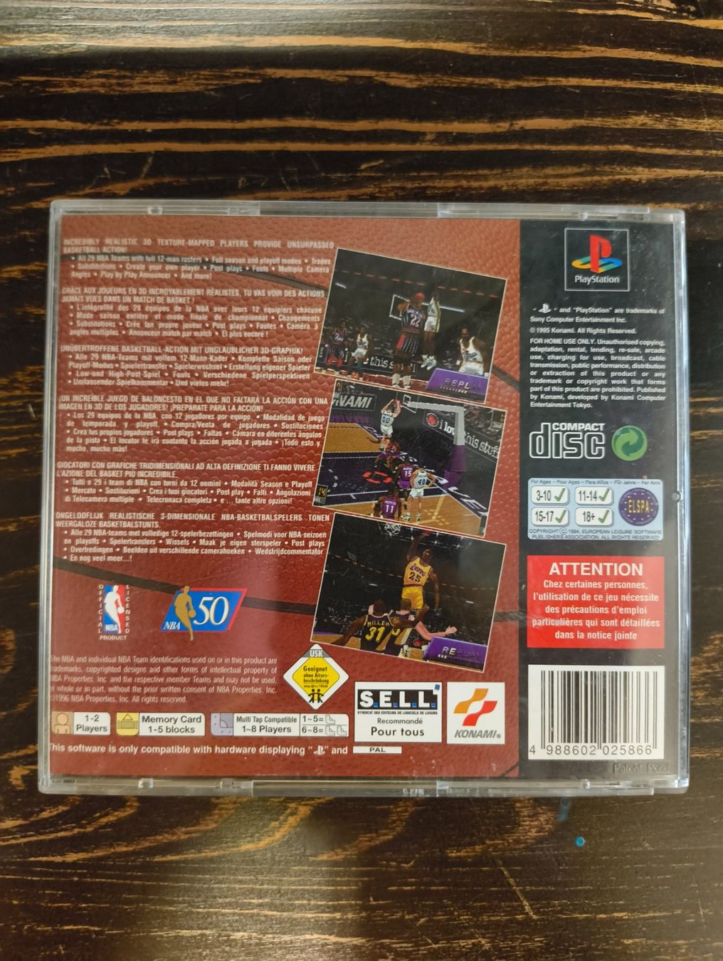 Sony Giochi: NBA In the Zone 2 Sony Playstation – Usato da Giubiasco venduto da Ticinerd 1
