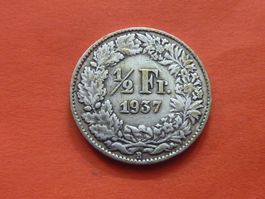 1/2 Fr.  1937