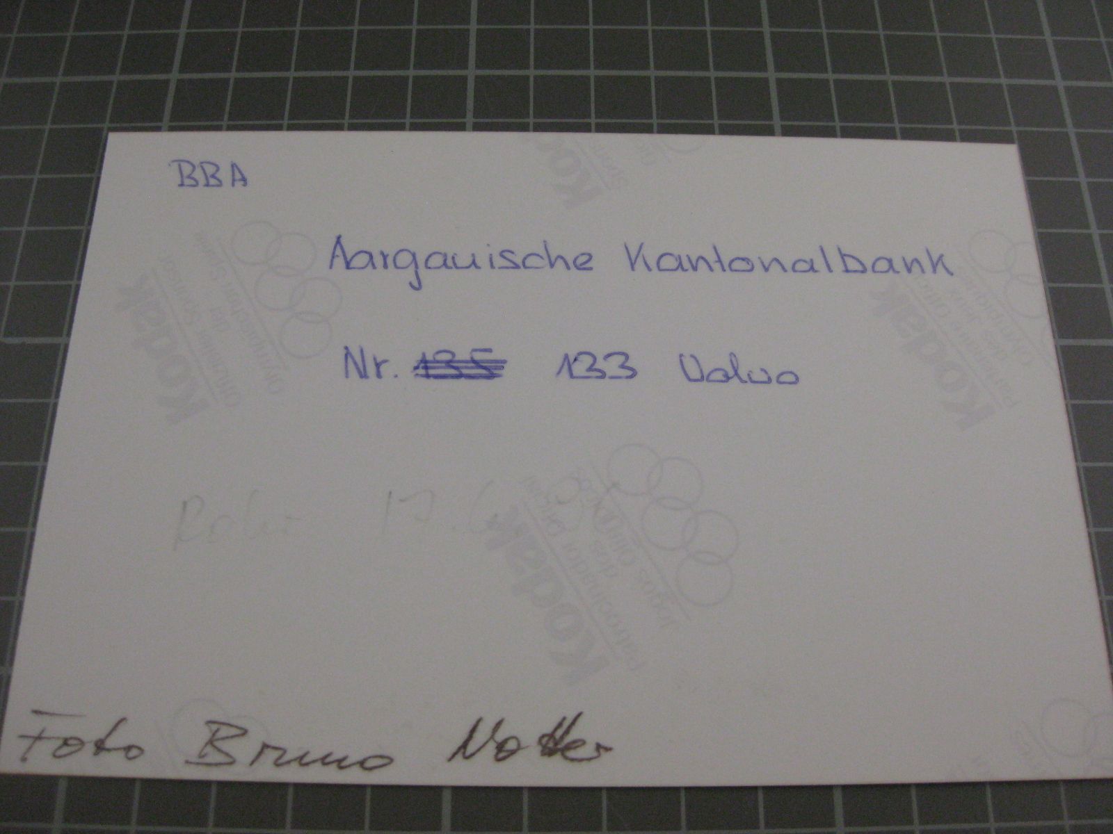 Cartoline postali: Echtfoto BBA Bus – Usato da Malters venduto da Marosko 1