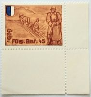 Soldatenmarke 2.WK, Gebirgs Füsilier Bat 45, Wi Inf 344
