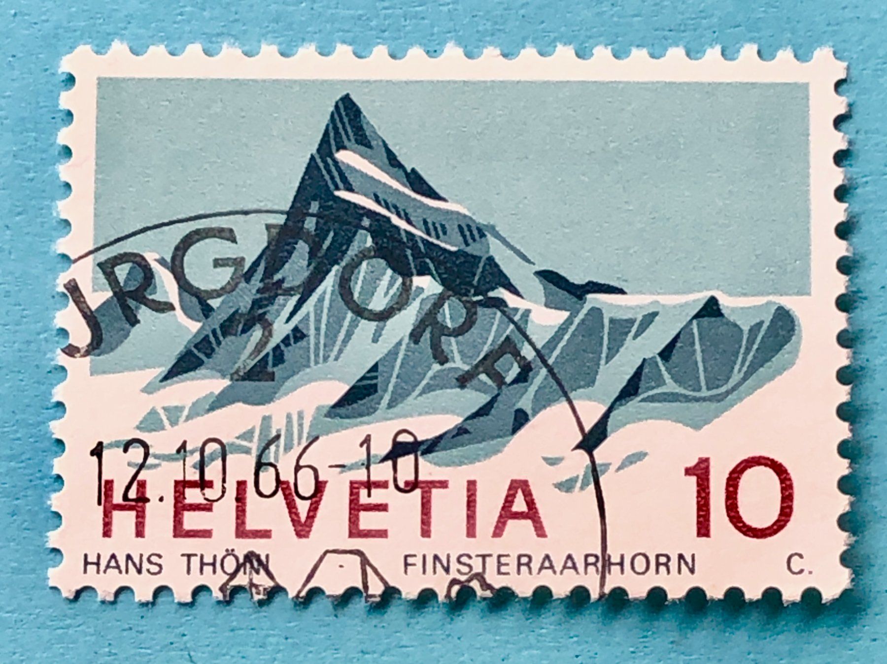 Tutti i francobolli: Nr.445 Stempel 1966    – Usato da Aarau venduto da Billa007