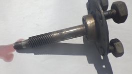 OLDTIMER PIAGGIO VESPA VORDERE RAD ACHSE 8" FARO BASSO  VM1