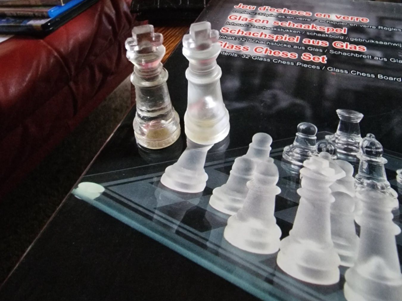Giochi: Schachspiel aus Glas komplett – Usato da wünnewil venduto da mar_f2z8 2