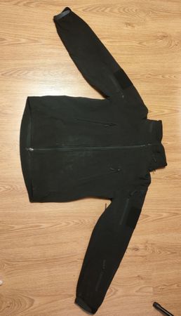 Tectical Taktische Softshelljacke schwarz mit Reissverschlus