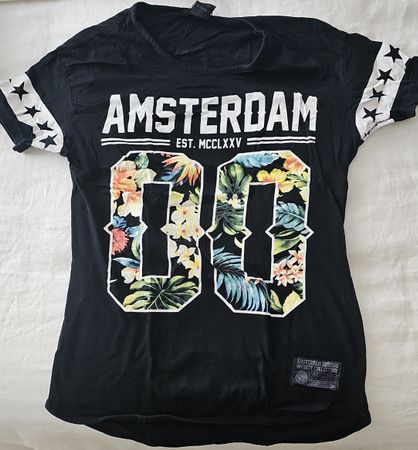 Cooles Amsterdam T-Shirt Grösse S