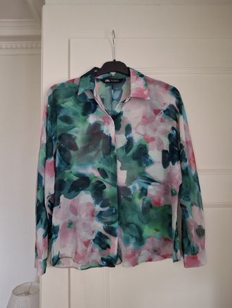 Chemisier floral Zara S