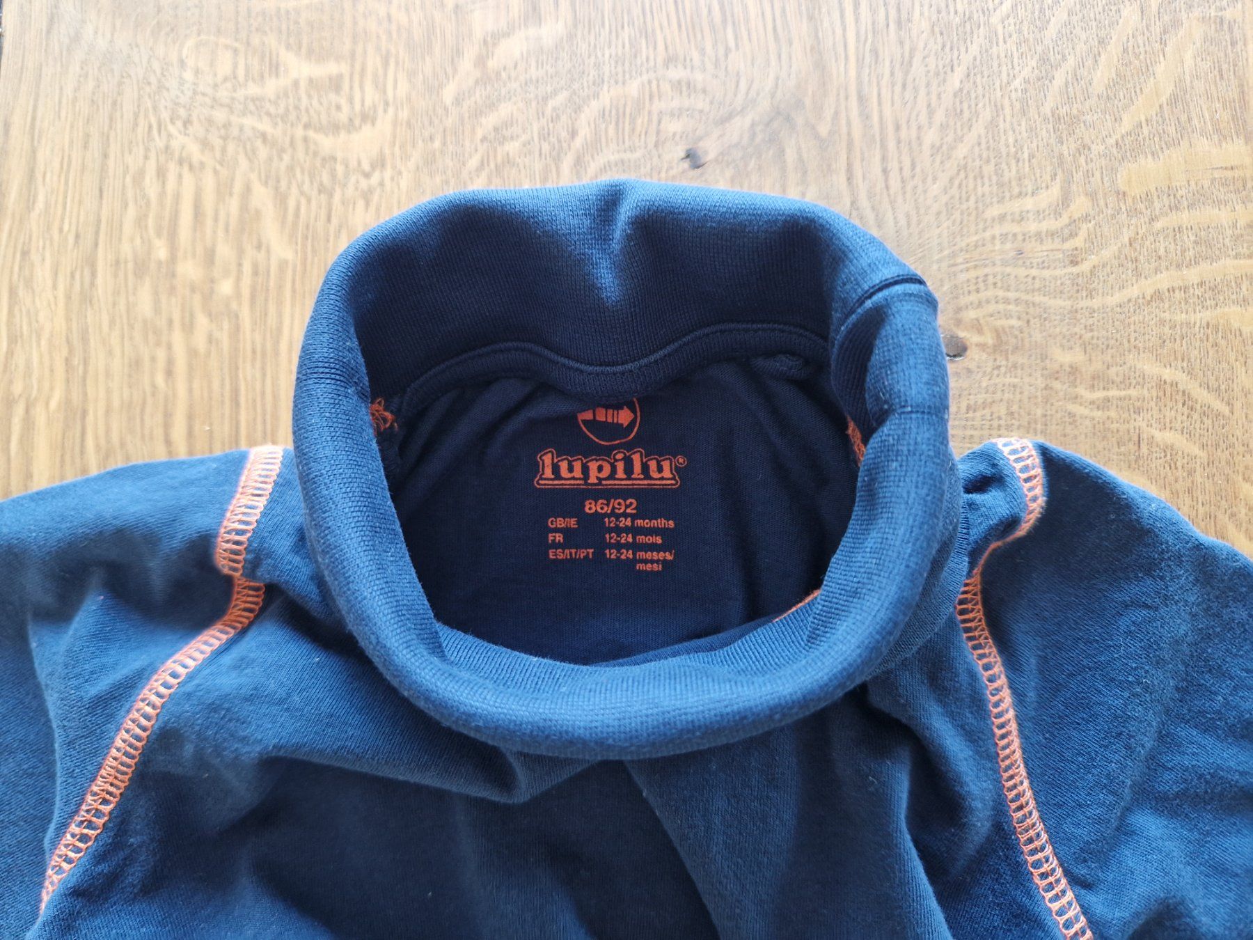 Lupilu Maglioni & Felpe: ***Rollkragen-Langarmshirt, Gr. 86/92, blau*** – Nuovo (secondo la descrizione) da Gattikon venduto da psailer 2