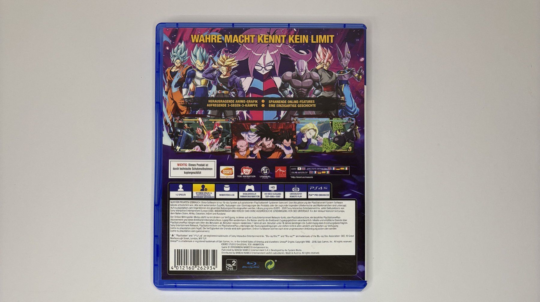 Giochi: PS4 - Dragon Ball FighterZ – Usato da Allschwil venduto da Bullach 2