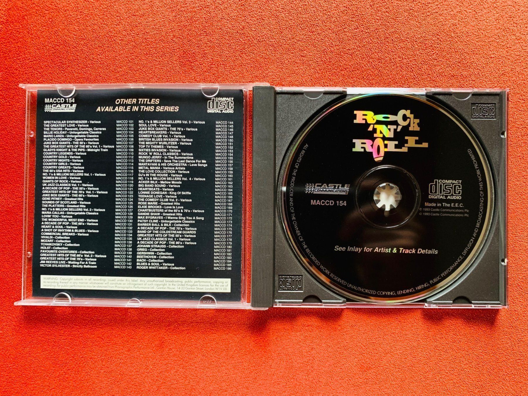 CD: ROCK 'N' ROLL - Castle Communications – Usato da Soyhières venduto da Spartan117 2