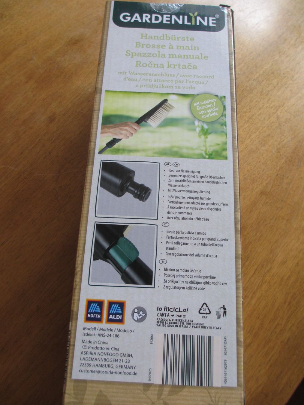 Altro per la casa: Garten Handbürste mit Wasseranschluss - Neu – Nuovo e nell'imballaggio originale da Herisau venduto da fan_h9qj 1