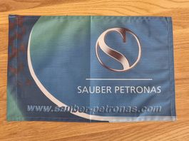 Sauber Petronas Formel 1 Fahne 24x38 cm