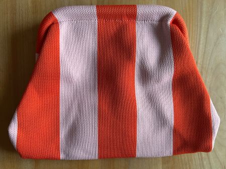 NEU❣️Clutch rosa/orange 40er- 50-er Jahre