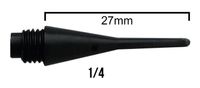 Dartspitzen Standard 1/4 (27mm)
