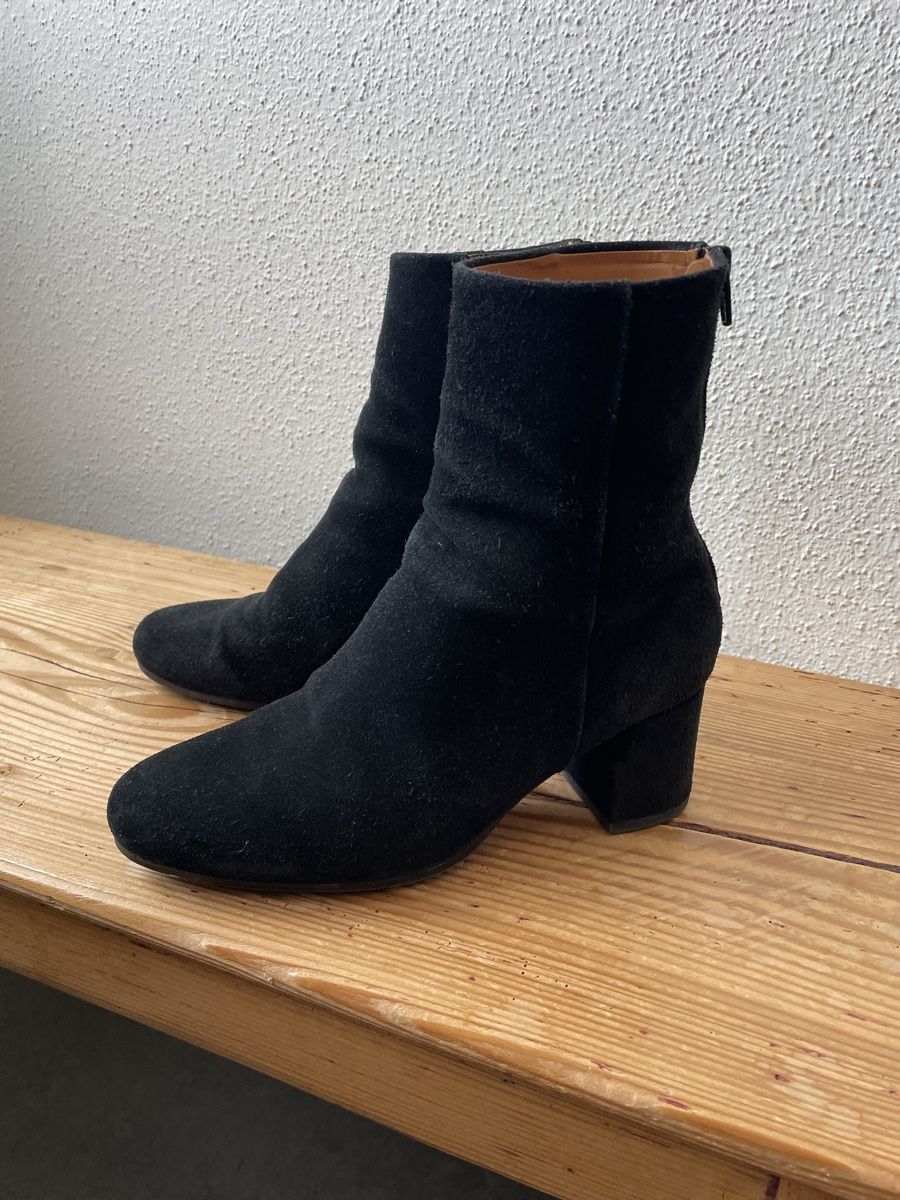 Scarpe da donna: Anthology Paris Wildleder Boots Gr. 38 schwarz – Usato da Zürich venduto da ehupp 3