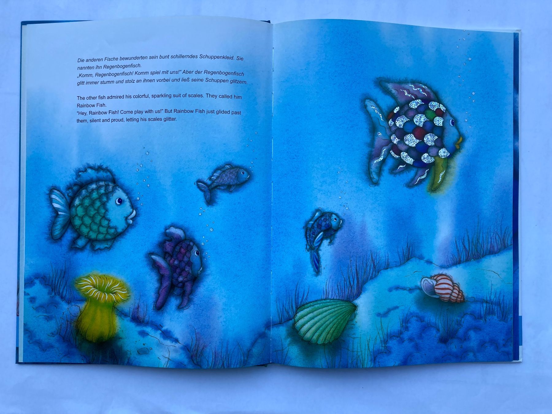 Livres: DER REGEBOGENFISCH - THE RAINBOW FISH – Neuf (Voir description) à Bubendorf par Alpenheidi 5