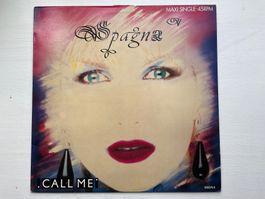 Spagna - Call Me - 12" Maxi, 1987, Italo-Disco
