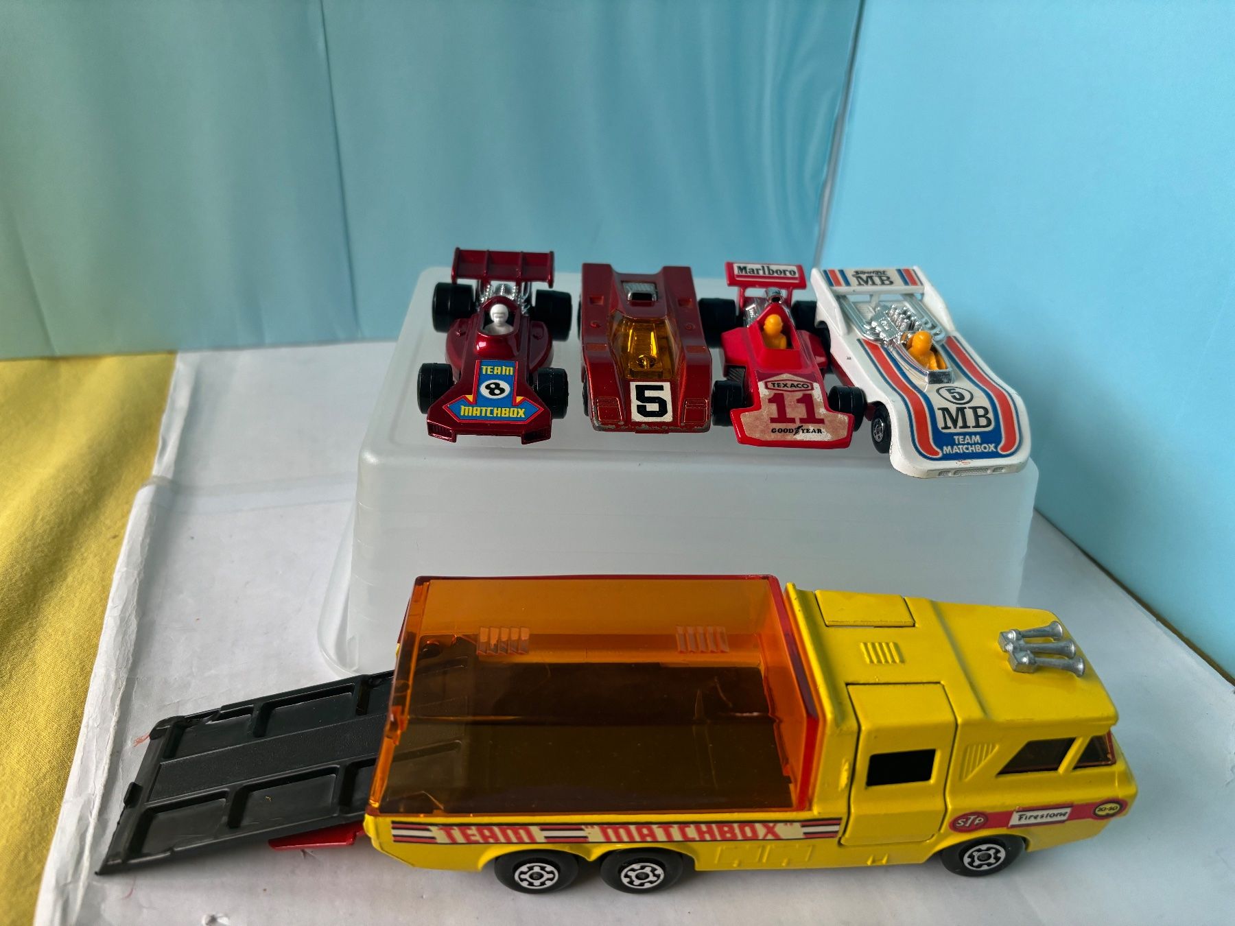 Matchbox Modellini d'auto: Matchbox Grand Prix Set G-14 – Usato da Thun venduto da BlauerKlaus 1
