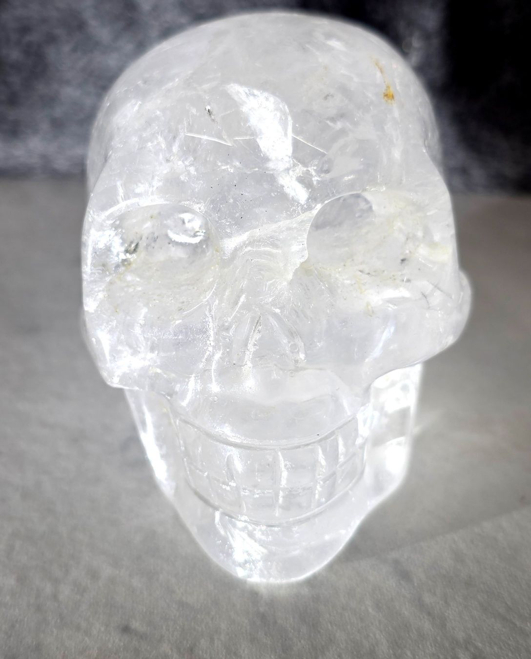 Minerali & Pietre curative: Klarer Bergkristall Schädel 355g – Nuovo e nell'imballaggio originale da Matzingen venduto da Shay_Crystalz 2