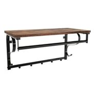 Songmics Havanna - Wandgarderobe mit Hutablage und Haken