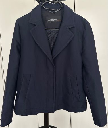 Marc Cain Übergangsjacke Jacke Gr. N3/38/M Damen Blau