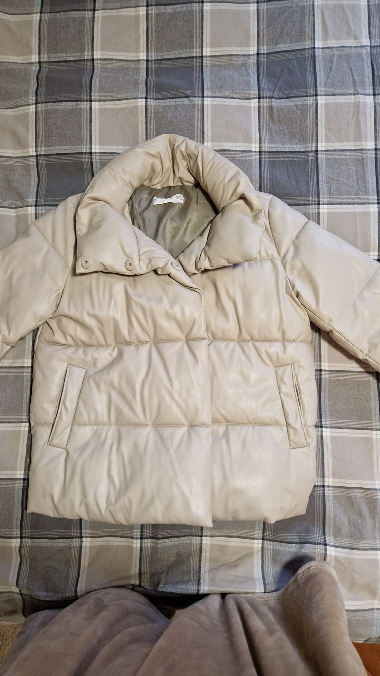 Mango Vestes: Mango Kunstleder Winterjacke Gr. S beige – D'occasion à Biel/Bienne par pat_ylj9 7