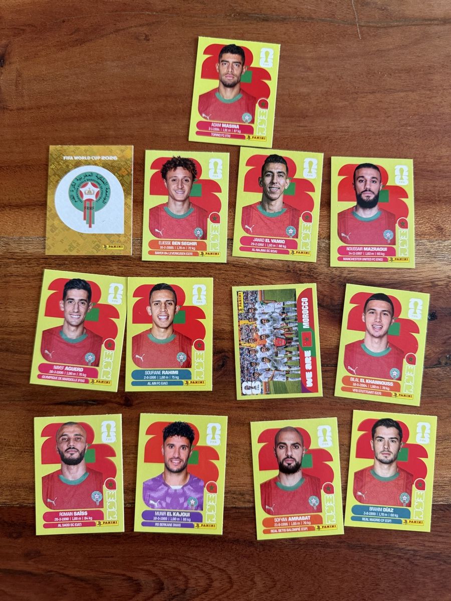 Panini Carte collezionabili: Panini WM 2026 MAR – Nuovo (secondo la descrizione) da Kriens venduto da MaBl48