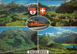 1973 AK Engelberg mit Trübsee und Titlis