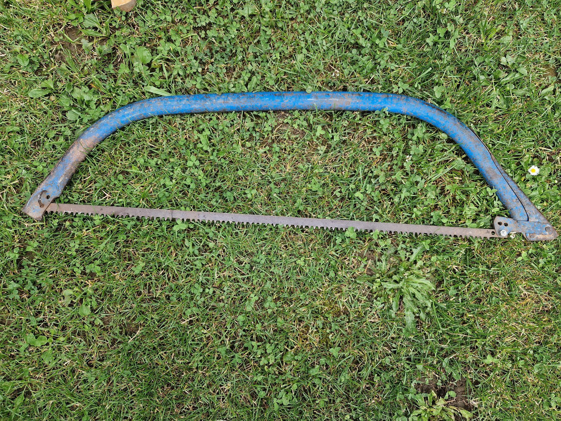 Seghe: Hand Säge Griff Metall – Usato da Niederbipp venduto da Trude04 2