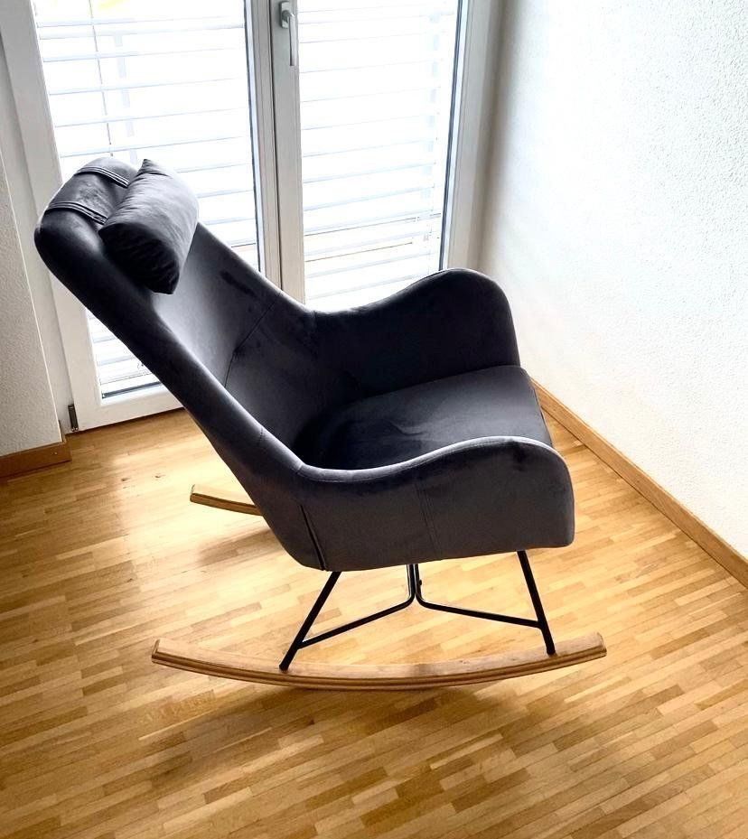 Beliani Chaises: Schaukelstuhl BELIANI – D'occasion à Zwingen par ladarte 2