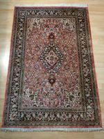 Ghom Seide handgeknüpfter persischer Orientteppich 107 x 159