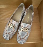 BRUNATE mocassins en cuir dorés  - T40