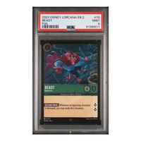Beast Relentless Legendary Foil Disney Lorcana TCG PSA 9