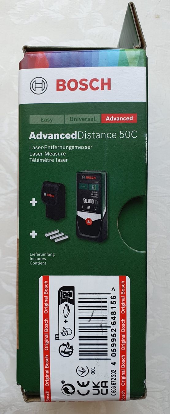 Bosch Messen: Bosch Advanced Distance 50C Entfernungsmesser – Neu und originalverpackt aus Zürich von issi267 2