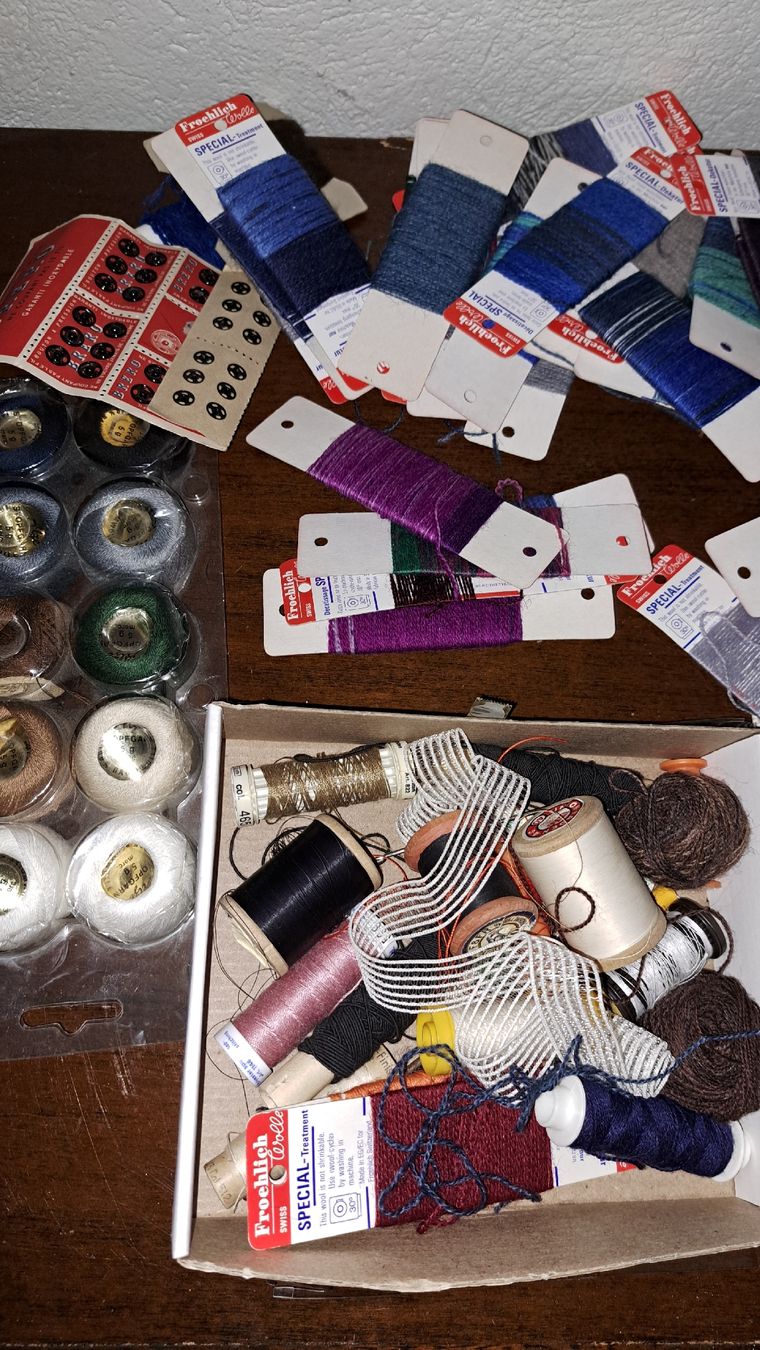 Lana: Fächtli und Garn Konvolut – Usato da Kölliken venduto da Upcycling-by-Mc-TAM 4
