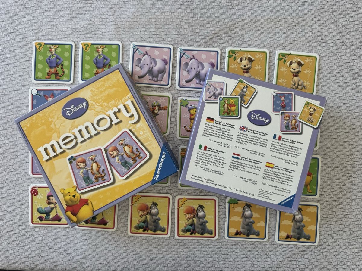 Ravensburger Giochi: Ravensburger Memory Spiel Disney Winnie Pooh mit Karten – Usato da Reichenburg venduto da Noele123 1