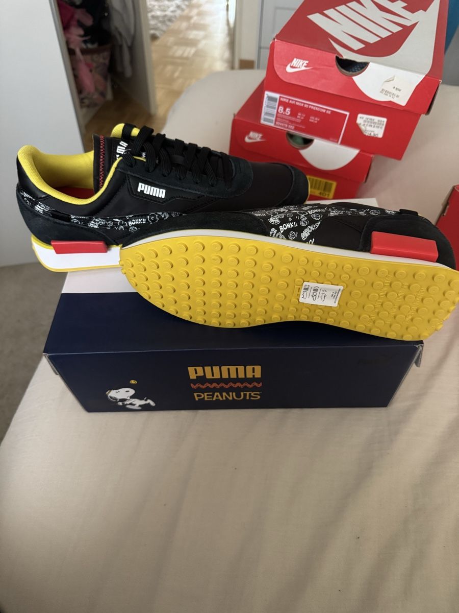 Puma Scarpe da uomo: Puma Future Rider Peanuts 42eu – Nuovo e nell'imballaggio originale da Carouge GE venduto da Brown66 1