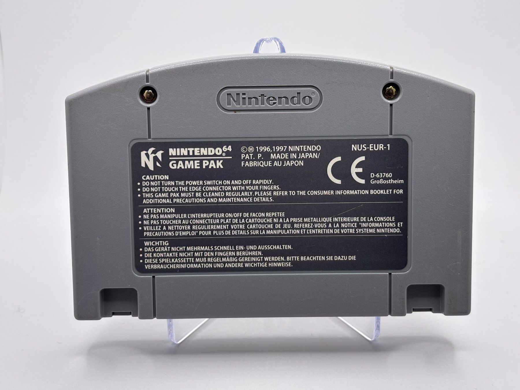 Nintendo Spiele: N64 - Mario Kart 64 – Gebraucht aus Allschwil von Bullach 1